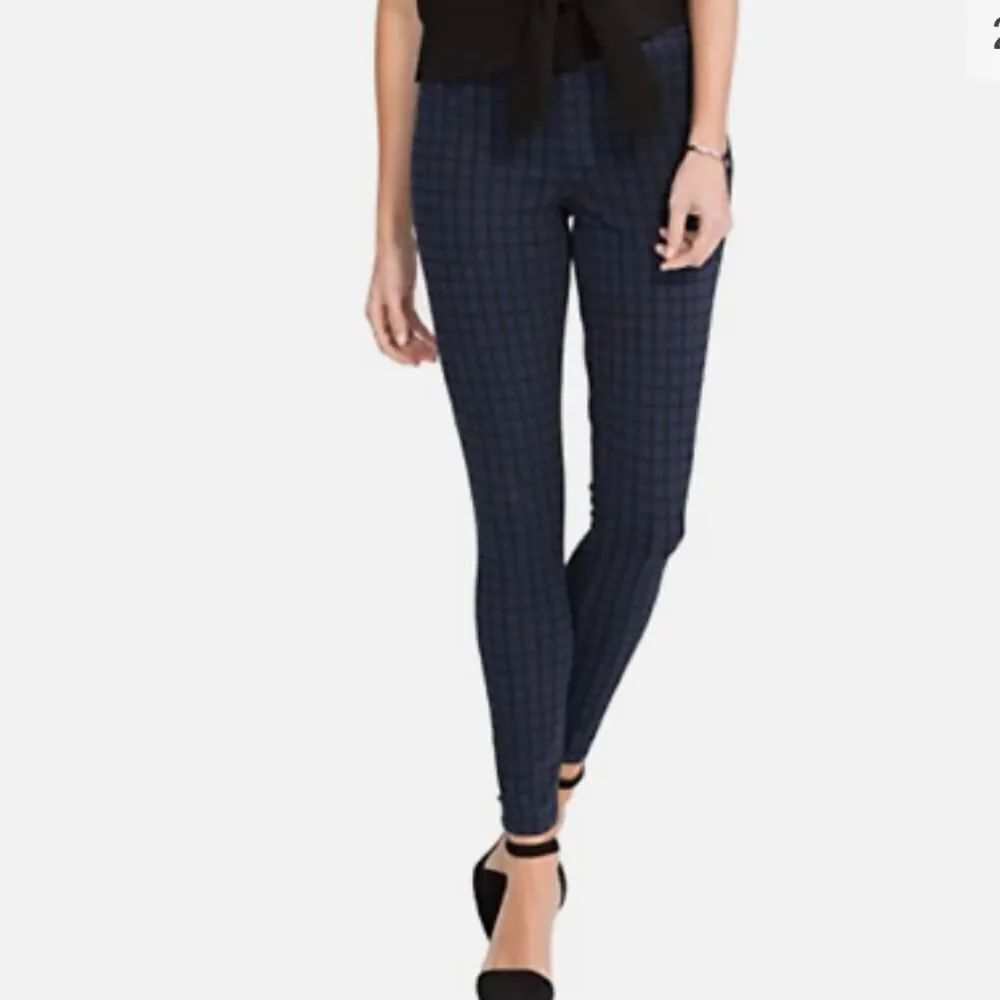 Spanx Jeanish Ankle Length Lapis Night Check